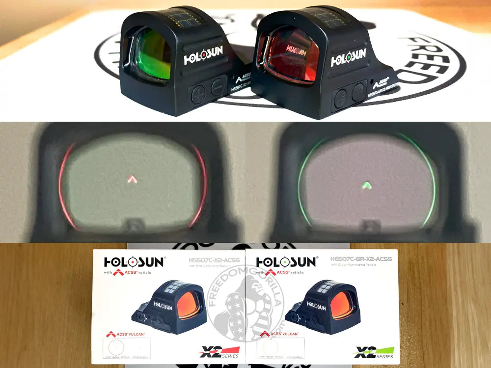 Holosun 507C X2 ACSS Vulcan Review - Is the 10 MOA Chevron ACSS Reticl ...