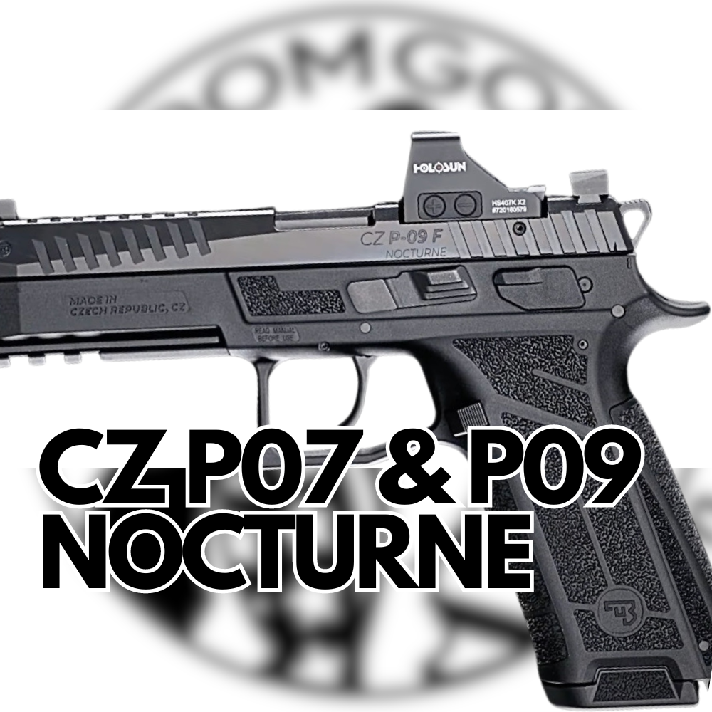 CZ P-09 NOCTURNE Red Dot Fitment Guide: Best Holosun Red & Green Dots