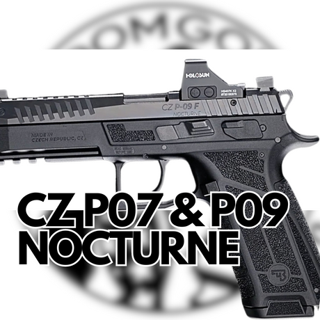 CZ P-07 & P-09 NOCTURNE Red Dot Fitment Guide: Best Holosun Red & Green Dots