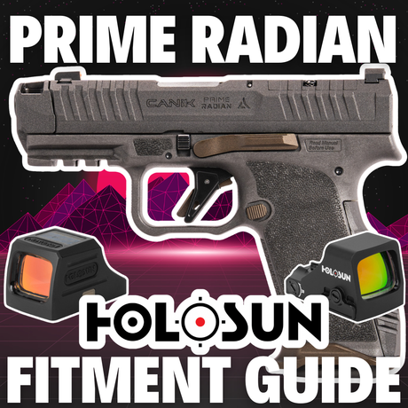 7 Holosun Red Dots That Fit the Canik Prime Radian - Fitment Guide