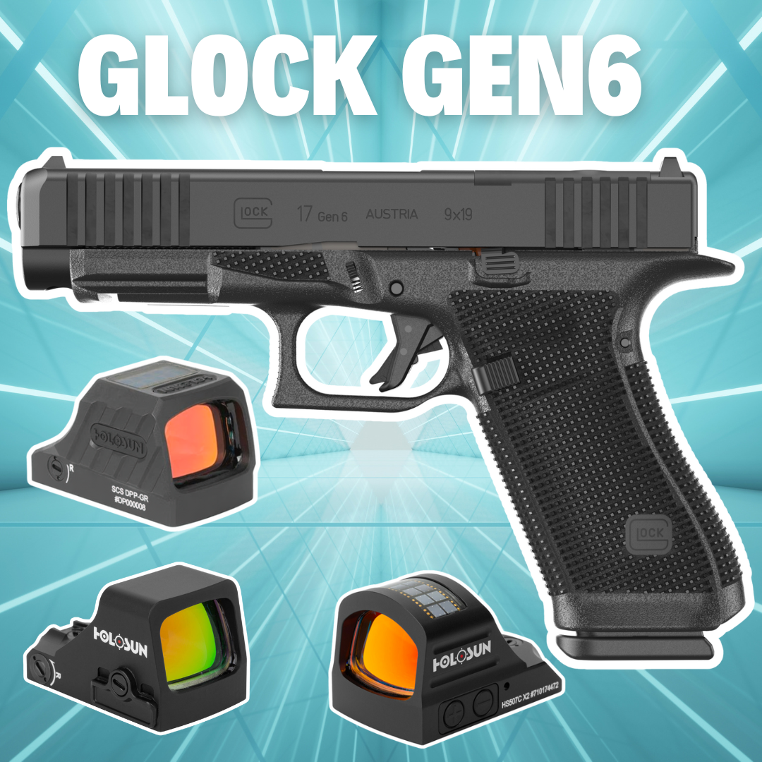14 Best Glock Gen 6 Holosun Optics - Red & Green Dot Sights + How to Mount
