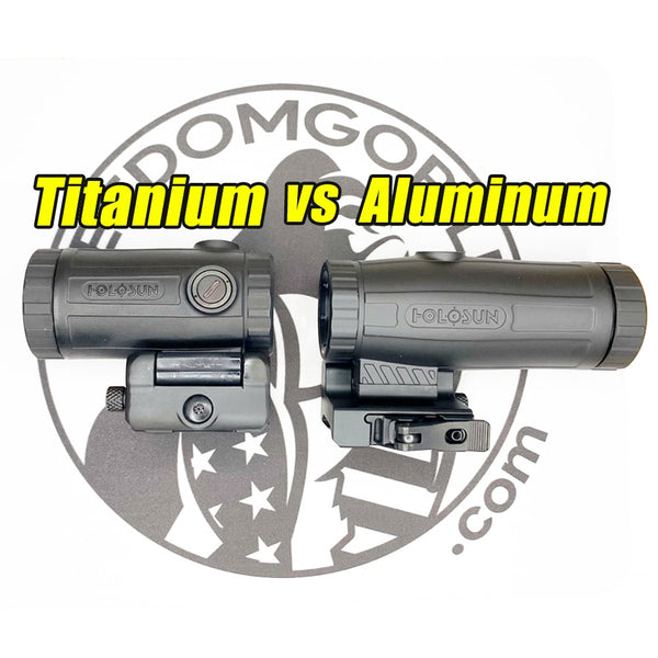 Holosun 3X Magnifier Comparison - HM3XT (Titanium) vs HM3X