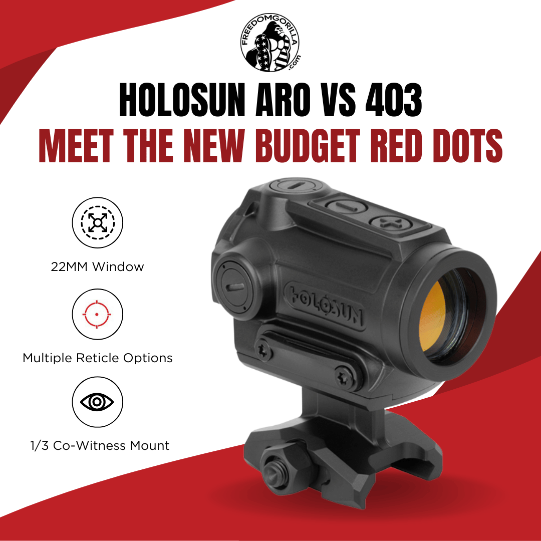 New Holosun ARO Red Dots - Everything you need to know