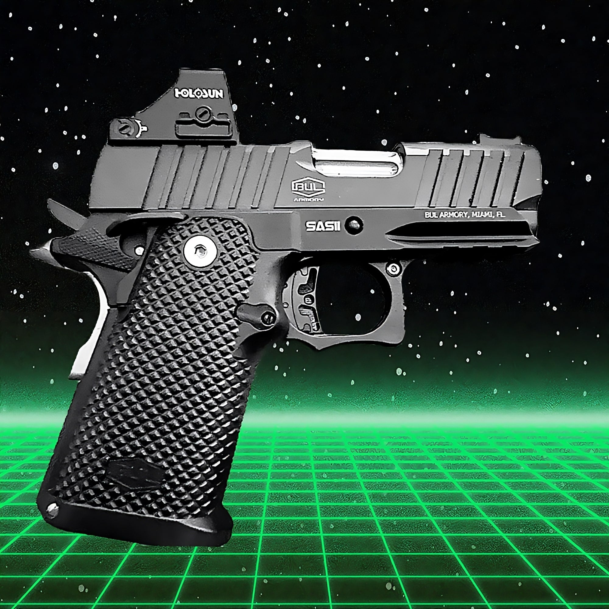 Top 5 Holosun Optics for the Bul Armory SAS II Ultralight 3.25 and