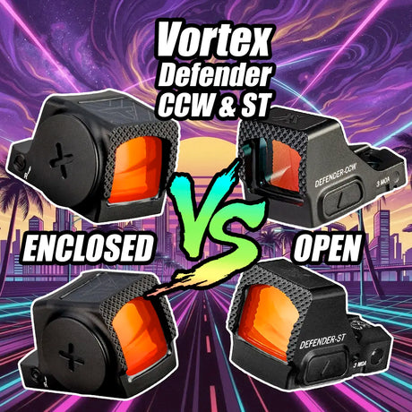 Vortex Defender CCW & ST - Enclosed vs. Open Emitter Comparison