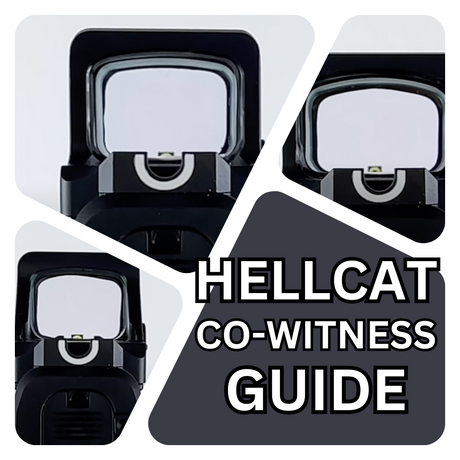 How Each Holosun Optic Co-Witness on the Springfield Hellcat