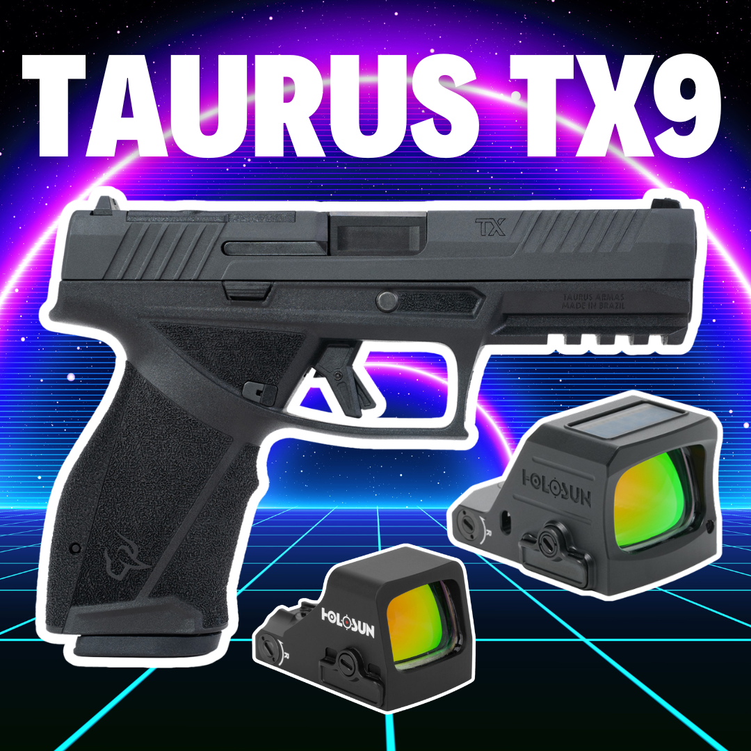 20 Best Taurus TX9 Holosun Optics - Red & Green Dot Sights