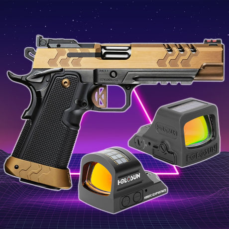Top Kimber 2K11 Holosun Optics - Red & Green Dot Sights