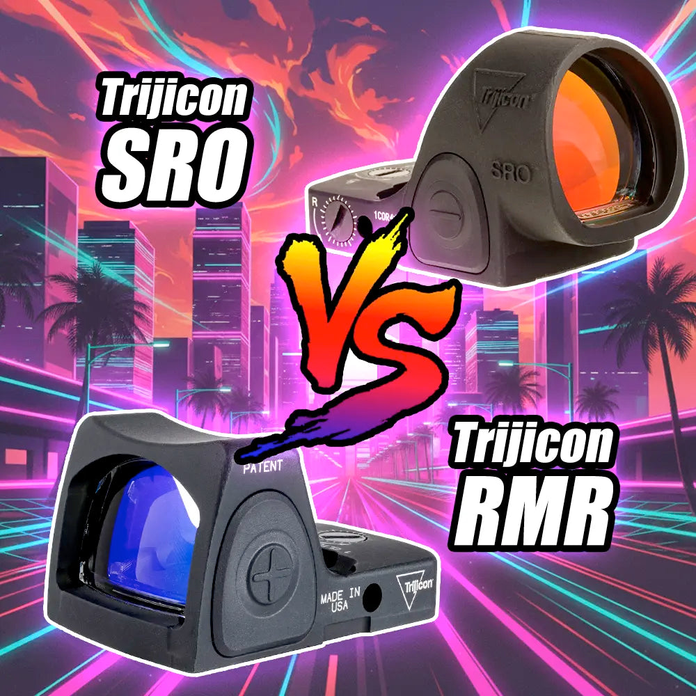 Trijicon RMR vs SRO - Which Red Dot Is Best for Your Pistol?
