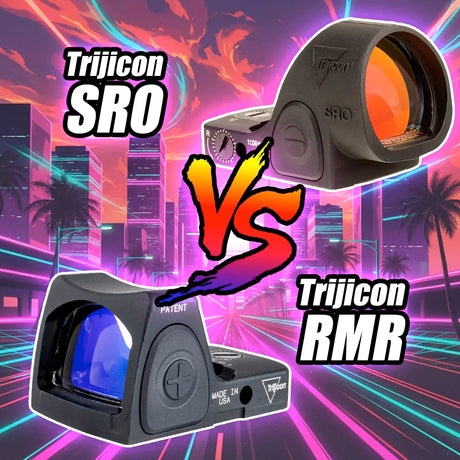 Trijicon RMR vs SRO - Which Red Dot Is Best for Your Pistol?