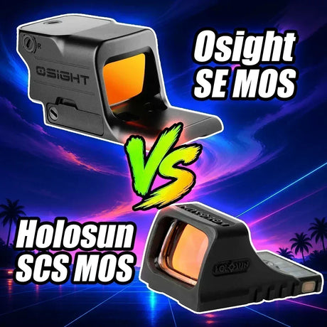 Osight SE MOS vs Holosun SCS MOS: Which Direct-Mount Glock MOS Optic Is Right for You?
