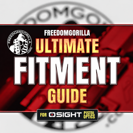 Osight Pistol Optic Fitment Guide - Red & Green Dot Sights