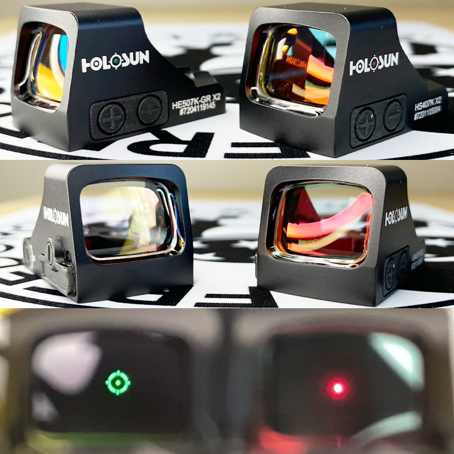 Holosun 407K X2 vs 507K X2 Video & Photo Comparison Guide Freedom Gorilla
