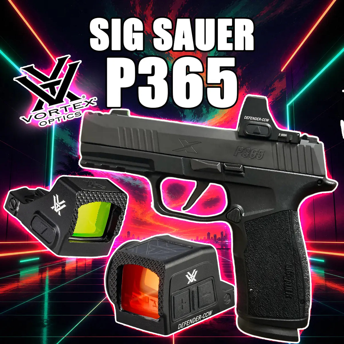 2 Vortex Red Dots That Fit the Sig P365 - Fitment Guide