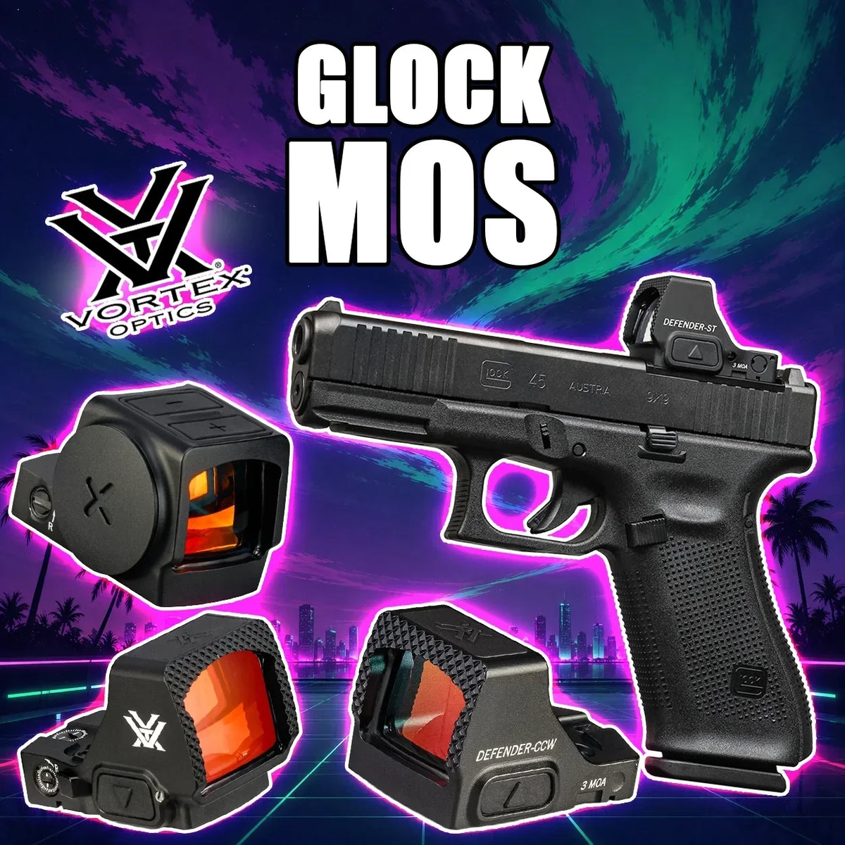 6 Vortex Red Dots That Fit the Glock MOS - Fitment Guide