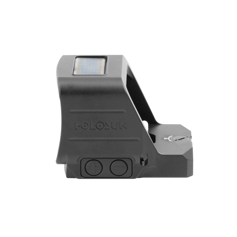 Holosun 507-PROMAX Gold Dot, Large Competition Window, RMR Footprint, PRS Reticle, Side Battery, Solar Failsafe - 507-PRO-MAX-GD-PRS