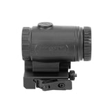 Holosun Compact Magnifier, 3X Power, QD Mount, 1/3 Riser, Switch To Side, Aluminum Housing - HM3X-MICRO