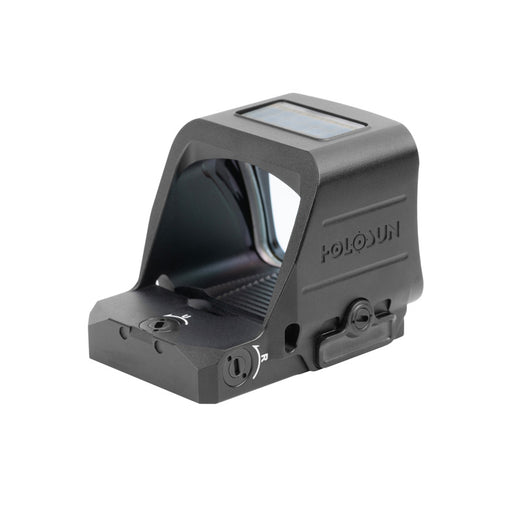 Holosun 507-PROMAX Green Dot, Large Competition Window, RMR Footprint, PRS Reticle, Side Battery, Solar Failsafe - 507-PRO-MAX-GR-PRS
