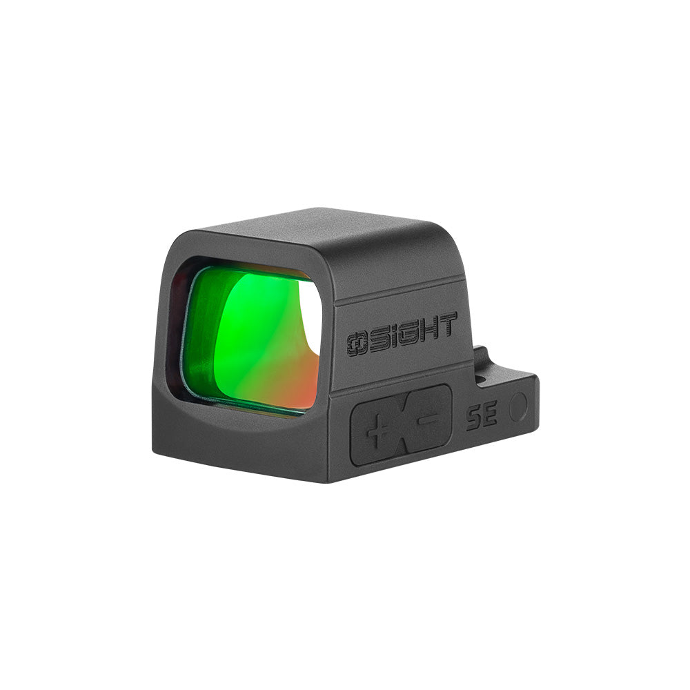 Osight SE Enclosed Red Dot – 2 MOA Dot & 32 MOA Circle - Side Battery – RMSc Footprint