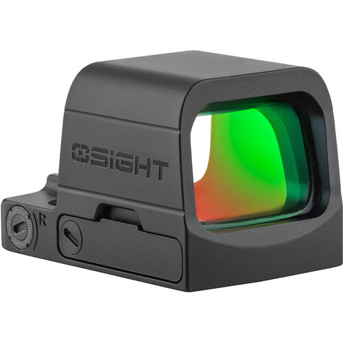 Osight SE Enclosed Red Dot, 32 MOA Circle + 2 MOA, Side Battery, RMSc Footprint