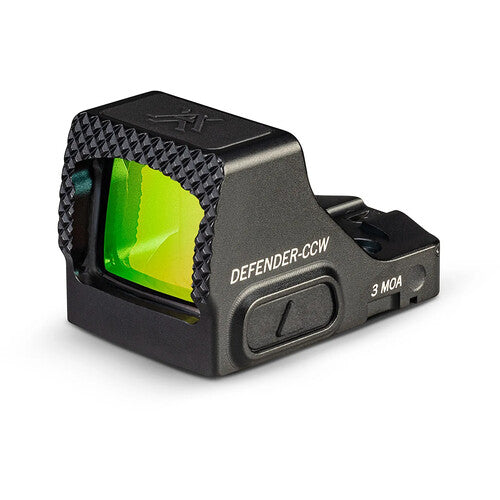 Vortex Defender CCW 3 MOA Green Dot, RMSc Footprint, DFCCW