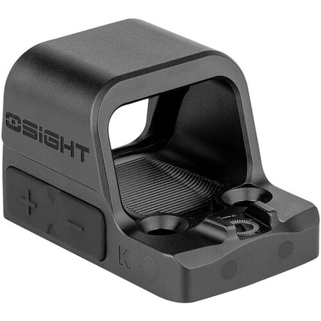 Osight K Reflex Red Dot – 6 MOA Dot with Side-Loading Battery, RMSc Footprint, Motion Sensor