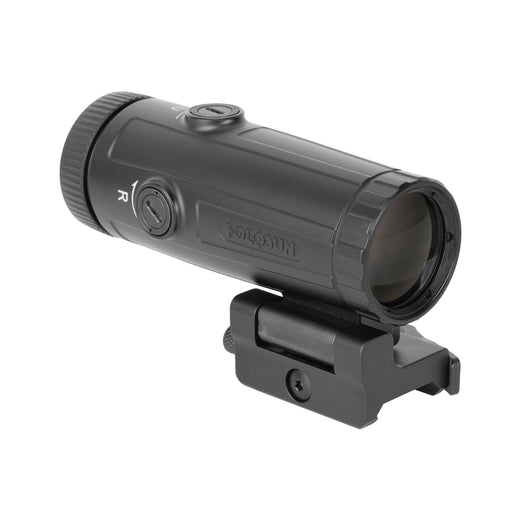 Holosun Magnifier, 6X Power, QD Mount, 1/3 Riser, Switch To Side, Lens Cloth And Mounting Tool, Black, Aluminum Housing - HM6X