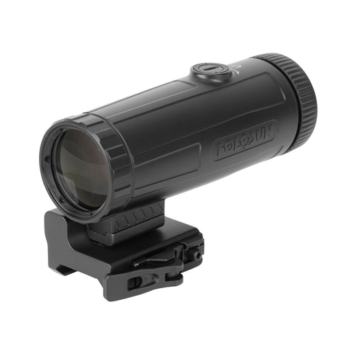 Holosun Magnifier, 6X Power, QD Mount, 1/3 Riser, Switch To Side, Lens Cloth And Mounting Tool, Black, Aluminum Housing - HM6X