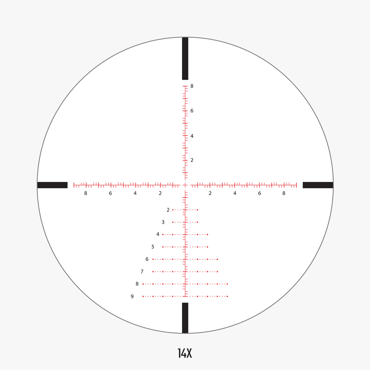 Athlon Talos BTR 4-14X44, GEN2 Direct Dial,Side Focus 30mm Tube FFP, APLR2 FFP IR-MIL - 215029