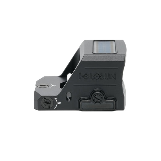 Holosun 407C X3, 2 MOA Gold Dot, RMR Footprint, Side Battery, Solar Failsafe - 407C-X3-GD