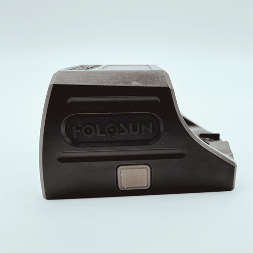 Holosun SCS Carry, K-Series Footprint (Modified RMSc), RMSc Adapter Plate Included, 20k Hr Power Reserve, Solar Recharging Battery, 32 MOA Circle & 2 MOA Green Dot, MRS Reticle, Enclosed Emitter - SCS-CARRY-GR