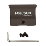 Holosun AL1/3CW1.63 1.63" Sight Mount / Riser for T-1 Optics – 1/3 Lower Co-Witness