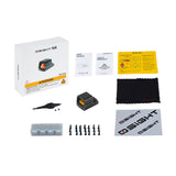 Osight SE Enclosed Red 6 MOA Dot, Side Battery, RMSc Footprint