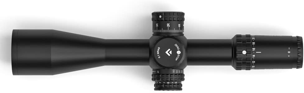 Arken Optics SH4J 6-24X50 Rifle Scope FFP Illuminated Reticle with Zero Stop 34mm Tube