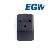 EGW Plate For Novak Style Rear Sights - Fits Holosun K Series (407K, 507K, EPS, EPS Carry, SCS Carry)