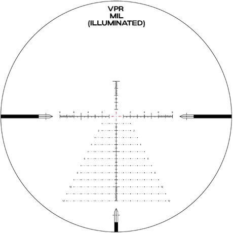 Arken Optics LH-4 4-16x44 FFP Rifle Scope with Illuminated VPR/VHR Reticle and Capped Tool-Less Turrets – 30mm Tube