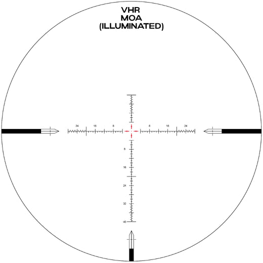 Arken Optics EPL-4 4-16x44 FFP Rifle Scope with Illuminated VHR Reticle, Zero Stop, and Capped Tool-Less Turrets – 30mm Tube