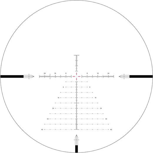Arken Optics EPL4 6-24×50 FFP Illuminated Reticle with Zero Stop 30mm Tube Lightweight Rifle Scope