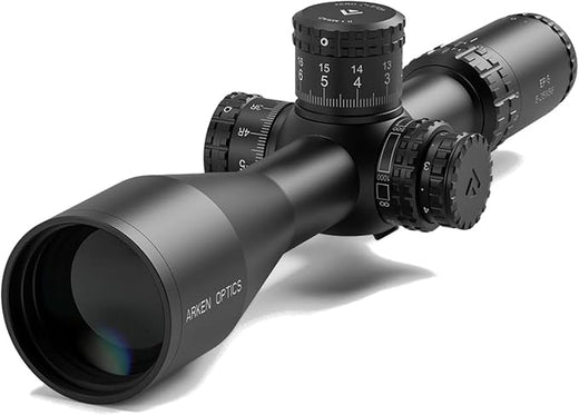 Arken Optics EP-5 5-25X56 Rifle Scope FFP VPR Illuminated Reticle with Zero Stop 34mm Tube