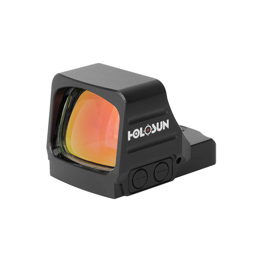 Holosun 407 COMP Green, Huge Competition Window, RMR Footprint, 6 MOA Green Dot, Side Battery - HE407COMP-GR6