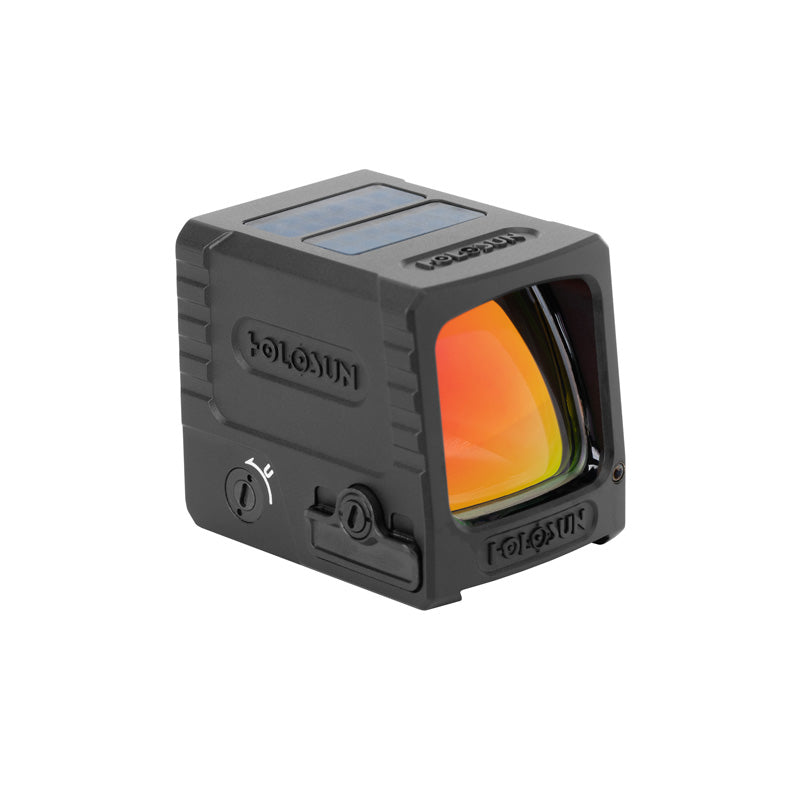 Holosun AEMS-MACRO, Enclosed Pistol Red Dot Sight, RMR/509T Footprint, Solar Failsafe - AEMS-MACRO-RD