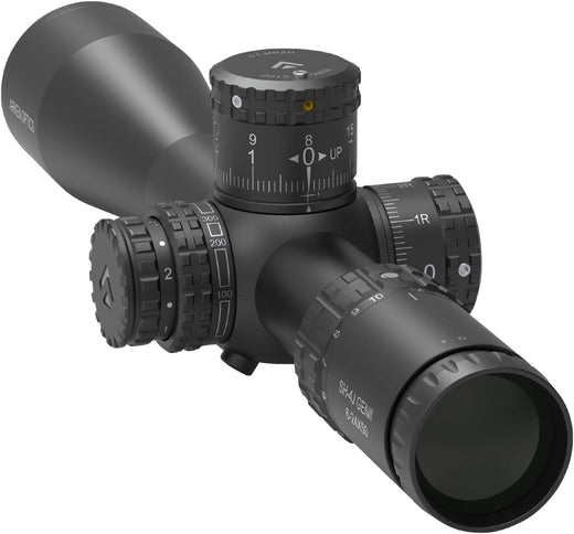 Arken Optics SH-4J 6-24X50 Rifle Scope FFP Illuminated Reticle with Zero Stop 34mm Tube