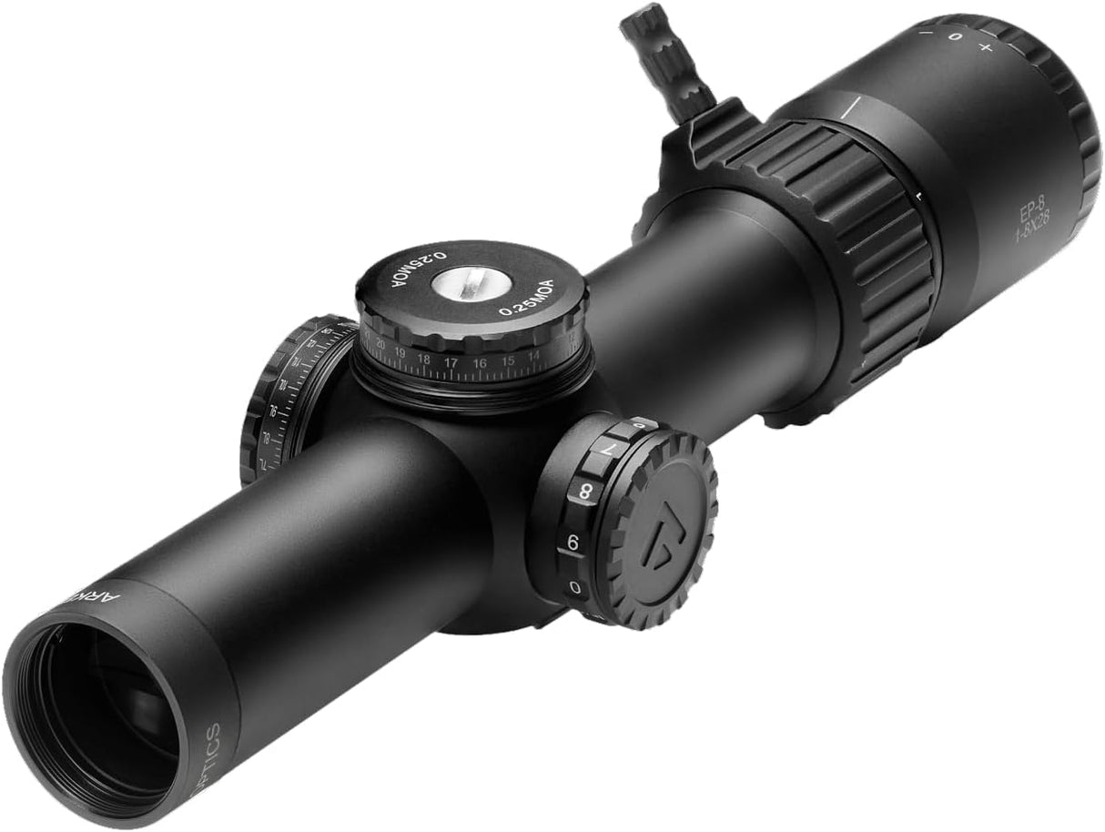 Arken Optics EP8 1-8x28 LPVO First Focal Plane Riflescope 34mm Tube