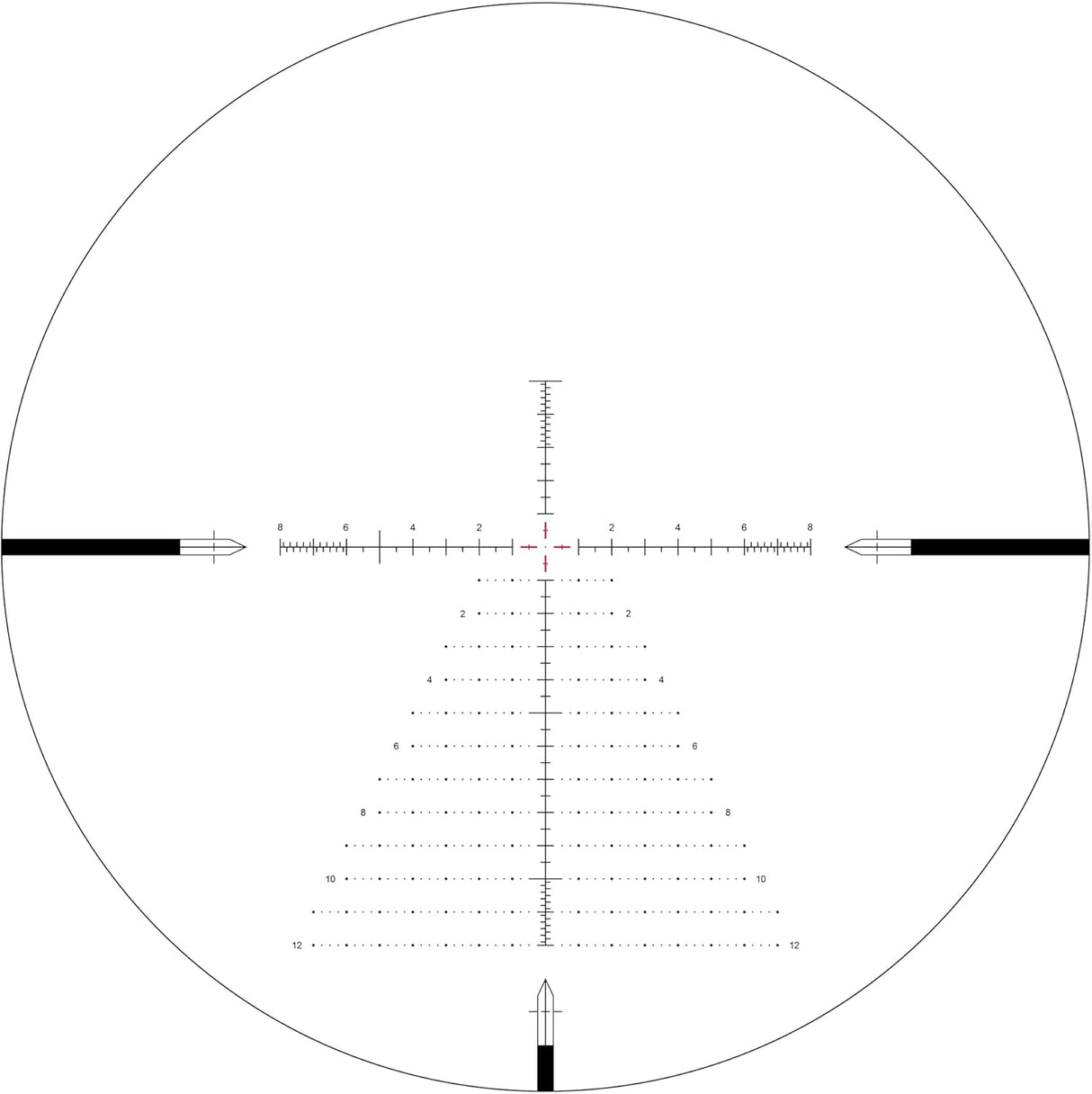 Arken Optics EP5 5-25X56 Rifle Scope FFP VPR Illuminated Reticle with Zero Stop 34mm Tube