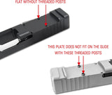 RMR to K Series Adapter Plate - Convert RMR to Holosun 407K/507K/EPS/EPS Carry - Titanium - DPP