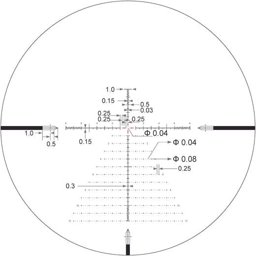 Arken Optics EP-5 5-25X56 Rifle Scope FFP VPR Illuminated Reticle with Zero Stop 34mm Tube