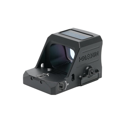 Holosun 407C X3, 2 MOA Gold Dot, RMR Footprint, Side Battery, Solar Failsafe - 407C-X3-GD