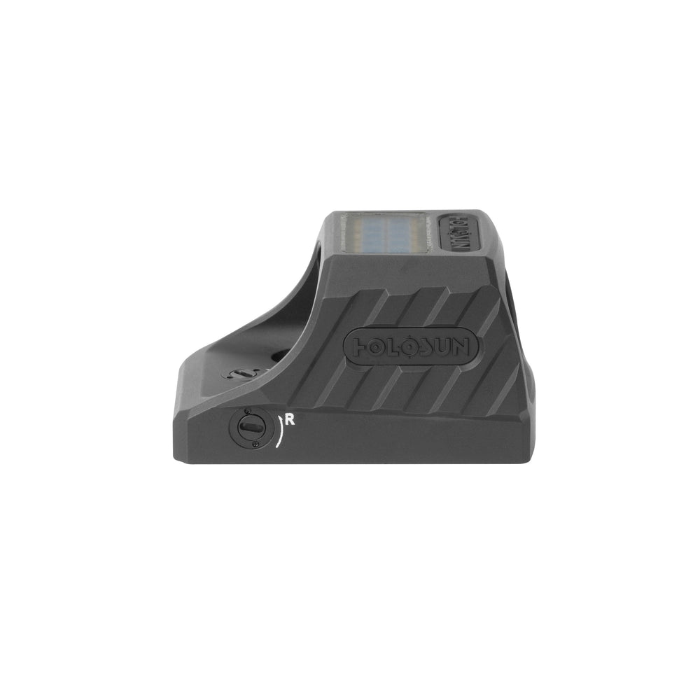 Holosun SCS 320, 20k Hr Power Reserve, Solar Rechargeable Battery, 32 MOA Circle & 2 MOA Green Dot, MRS Reticle, Delta Point Pro Footprint, Enclosed Emitter - SCS-320-GR