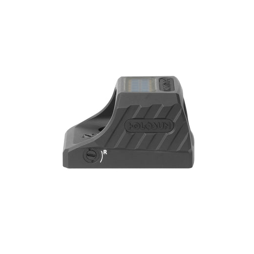 Holosun SCS 320, 20k Hr Power Reserve, Solar Rechargeable Battery, 32 MOA Circle & 2 MOA Green Dot, MRS Reticle, Delta Point Pro Footprint, Enclosed Emitter - SCS-320-GR