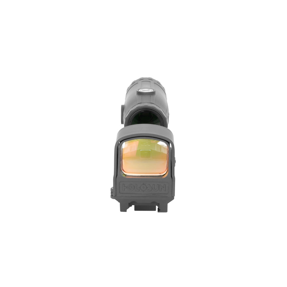 Holosun HE510C Green Dot Open Reflex Sight and HM3X Magnifier Combo Pack - 510C Green+HM3X